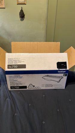 Genuine Brother TN-750 High-Yield Black Toner Cartridge