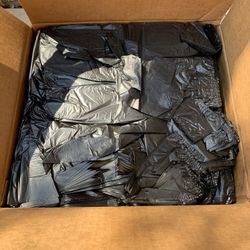 Box Of New Plastic Bags 