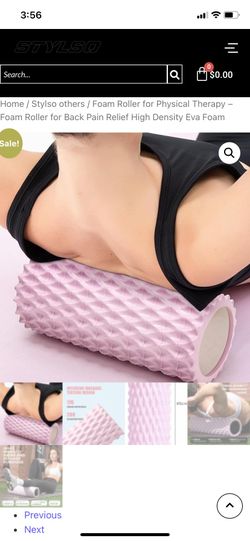 Foam Roller for Physical Therapy – Foam Roller for Back Pain Relief High Density Eva Foam