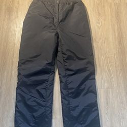 Ski Gear Womens Black Insulated Ski Pants Size Medium