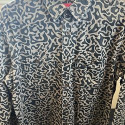 SUPREME NY BUTTON UP LEOPARD 