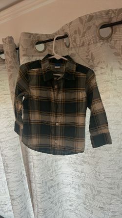 Old Navy 2T Plaid Button Down