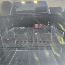  Fish Tank 16 Galon Rimless 