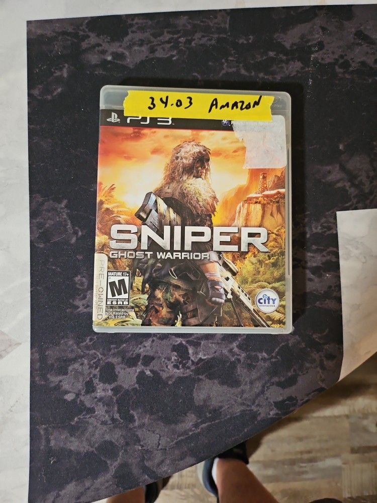Ps3 SNIPER GHOST WARRIOR