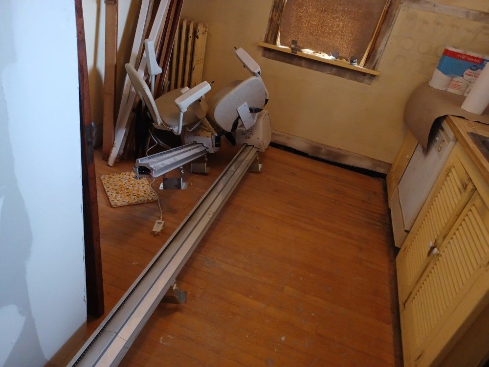 Two Section Chairlift Indoors