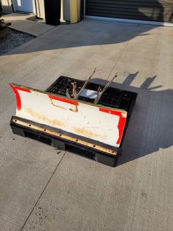 42" Garden Tractor Snowplow Blade 