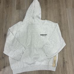 Light oat large essentials hoodie