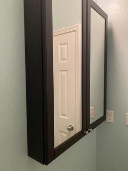 Mirror cabinet with 2 doors, Kasjön white31 1/2x5 1/2x37 3/4 " I have 5 mirror new in box