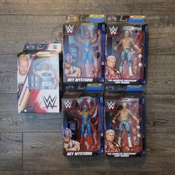 New WWE Wrestling Figures . Only Cody Rhodes left!