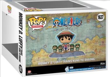 Funko Pop! Moment One Piece Monkey D. Luffy Trans Kung Fu Dugong #1637 Crunchyroll Exclusive Vinyl Figure