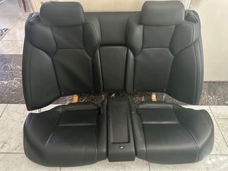 Lexus IS F rear seats