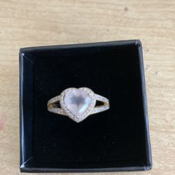 Pale Pink Ring Size 8