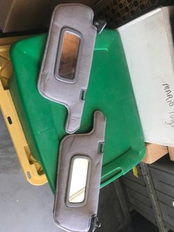 Nissan sentra Sunvisors