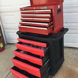 Rubbermaid and craftsman Tool Box