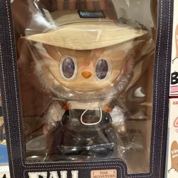 The MONSTERS FALL IN THE WILD VINYL PLUSH DOLL LABUBU 