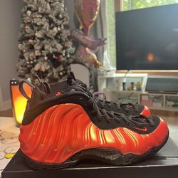Nike Air Foamposite One 2018 Habanero Red Orange 314996-603 Men’s 7.5