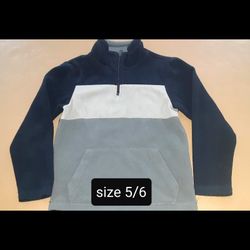 Boy 5/6 Children's Place Qtr-Zip Sweatshirt