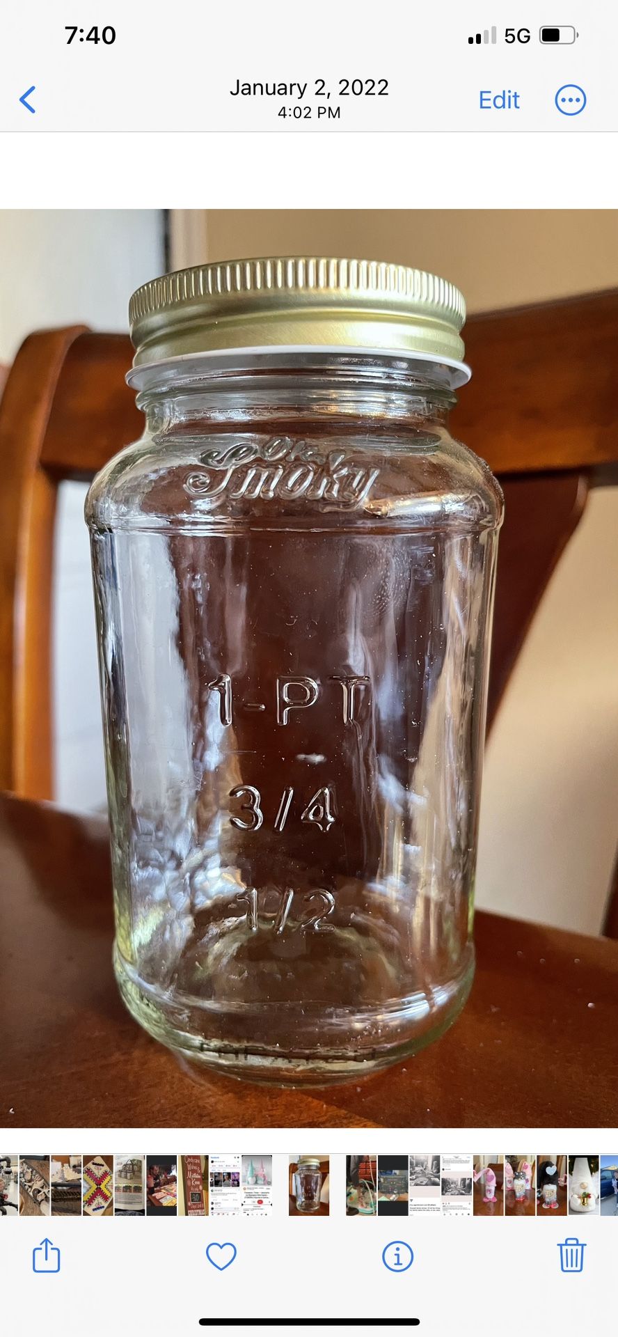 Quart Size Mason Jars With Lids