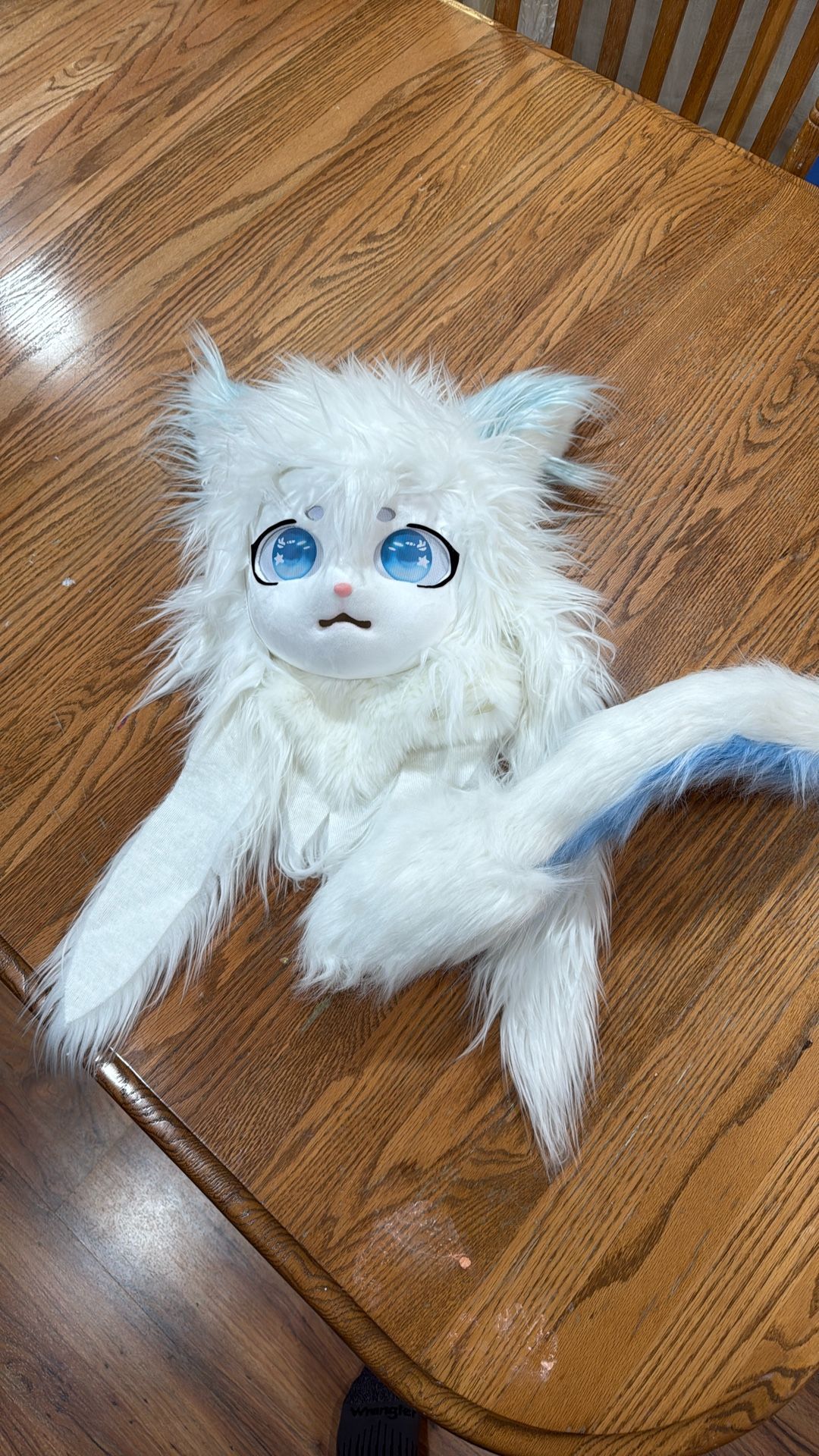 Therian Furry Head Mask Fur Suit Head