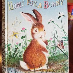 Little Golden Book #428 Home For A Bunny 1961