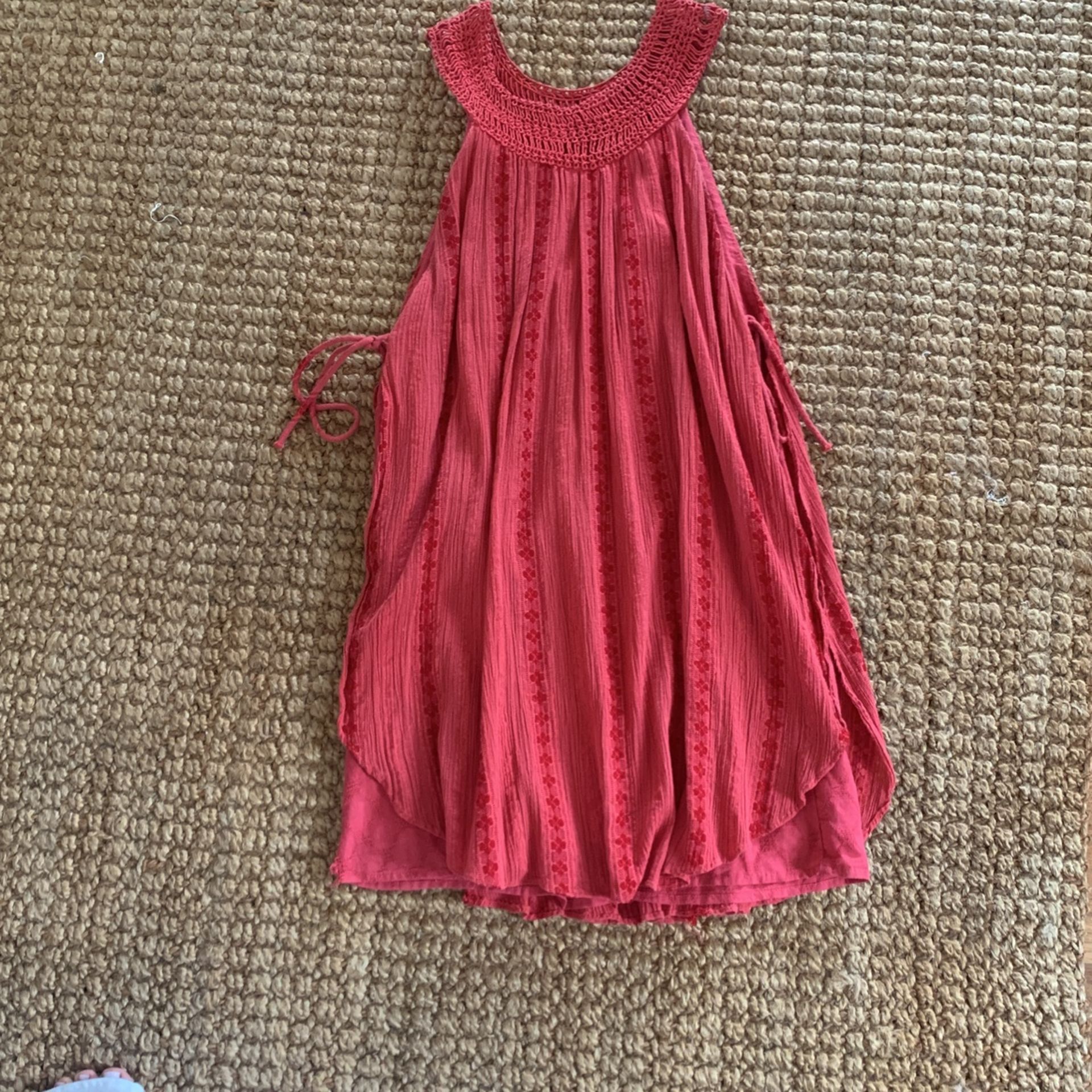 Free People Red Sundress