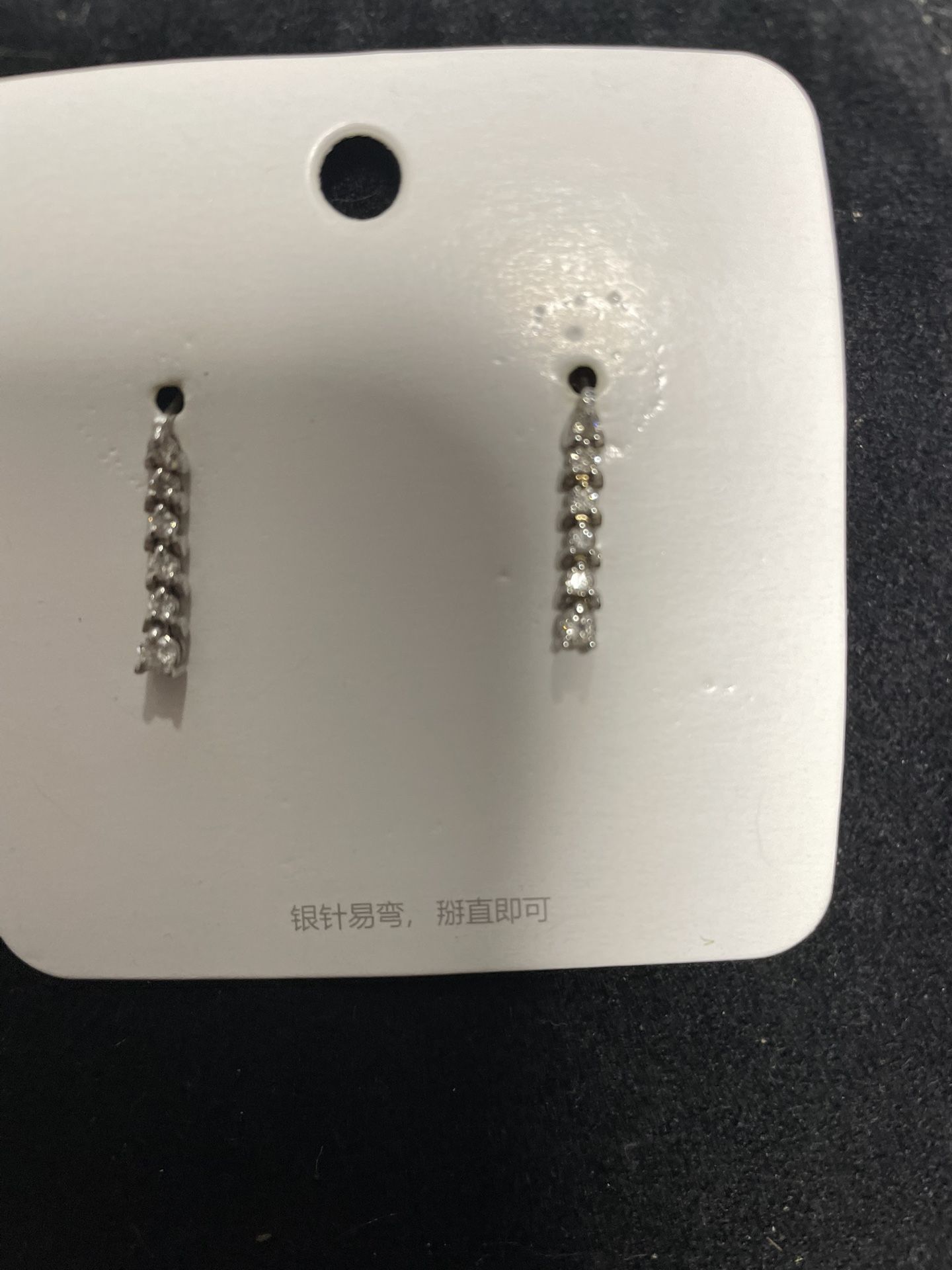 Diamond earrings