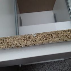 60 Inches White Vanity  In Special. Not Solid Wood