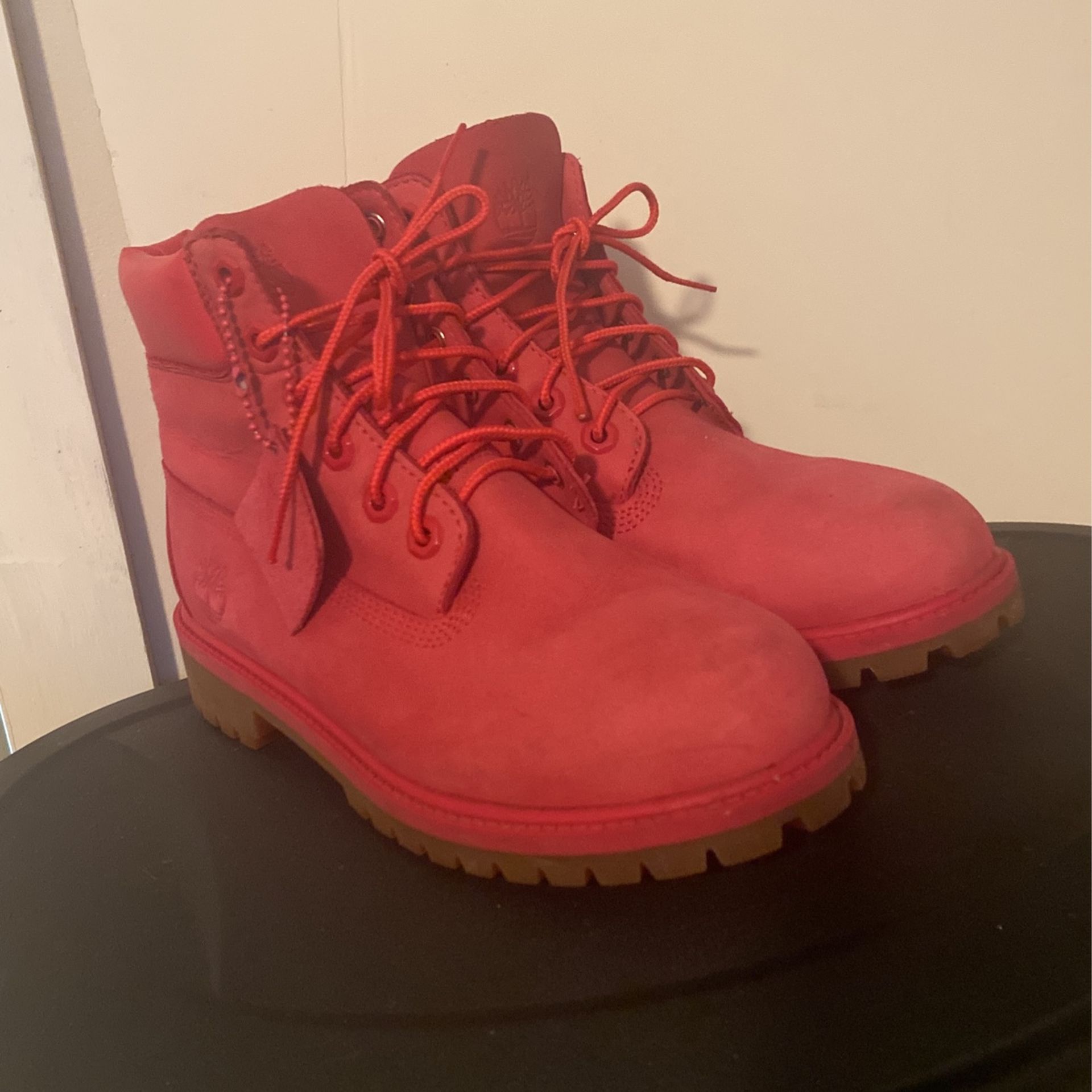 Timberland Pink Boots