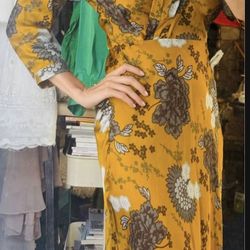 Dress Silk M Size New 