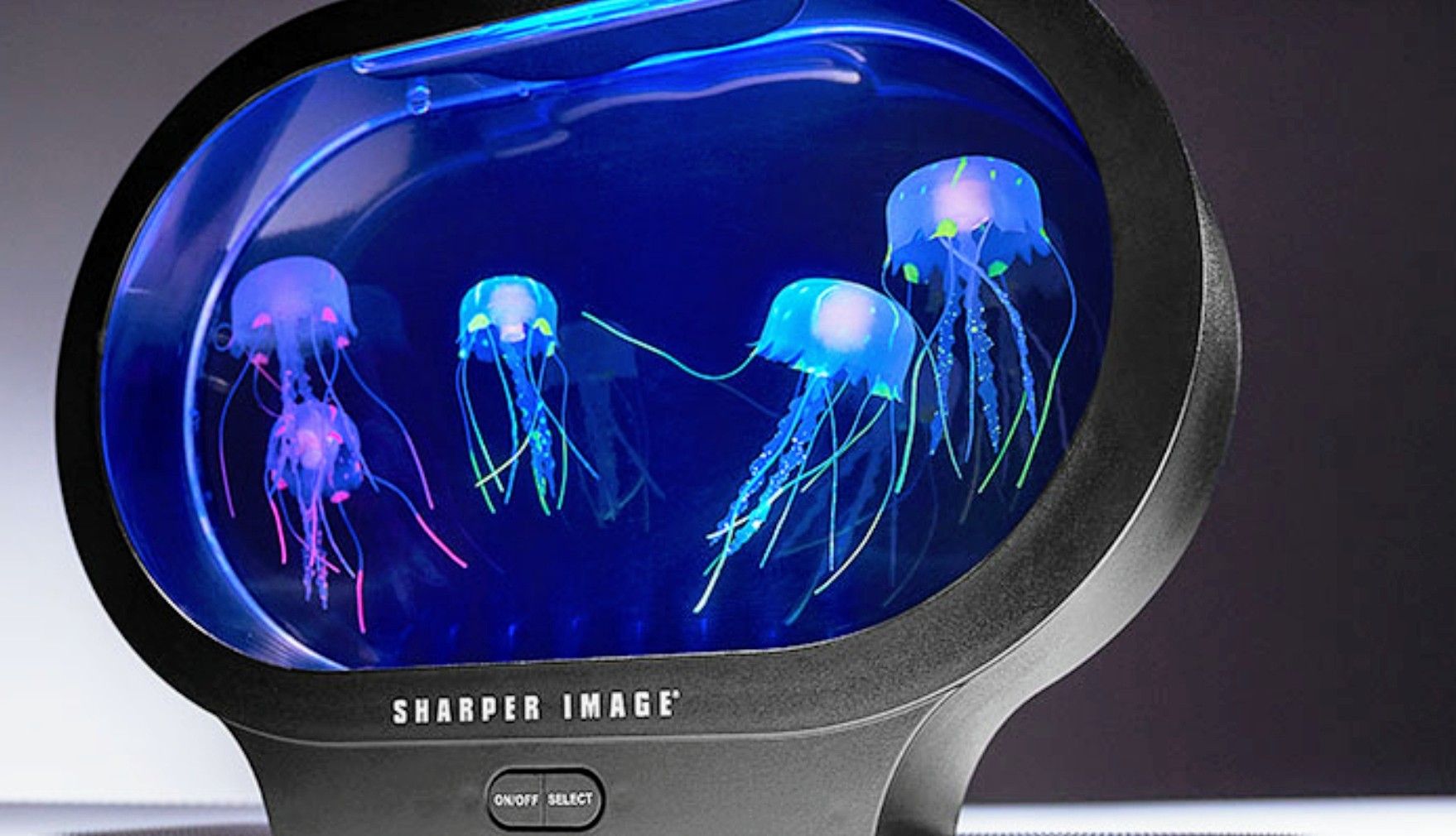 SHARPER IMAGE FANTASY JELLYFISH AQUARIUM