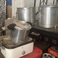 Pots With Steamer/roaster Oven