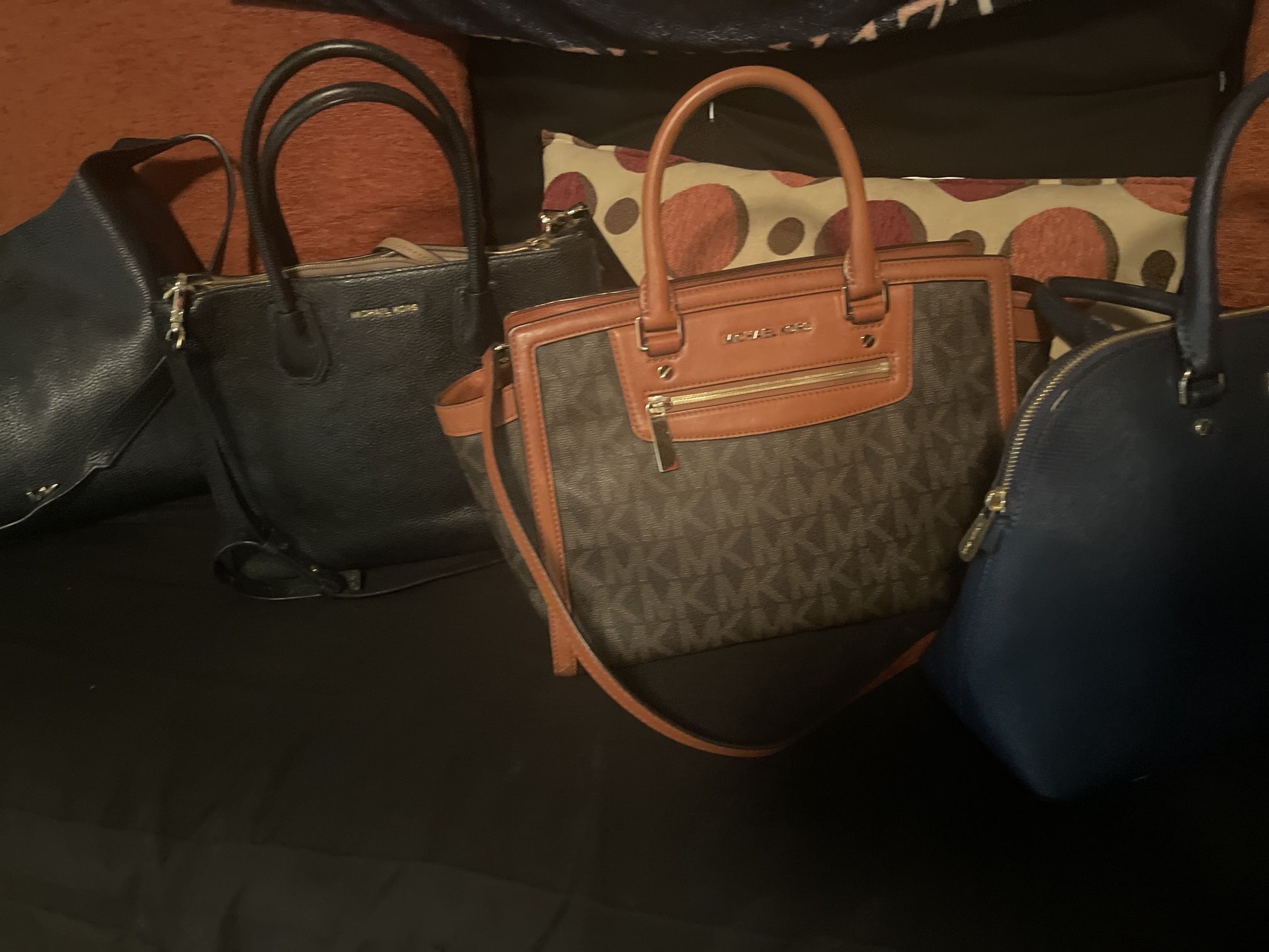 Authentic like mk bags , med-large $40-$75 each 