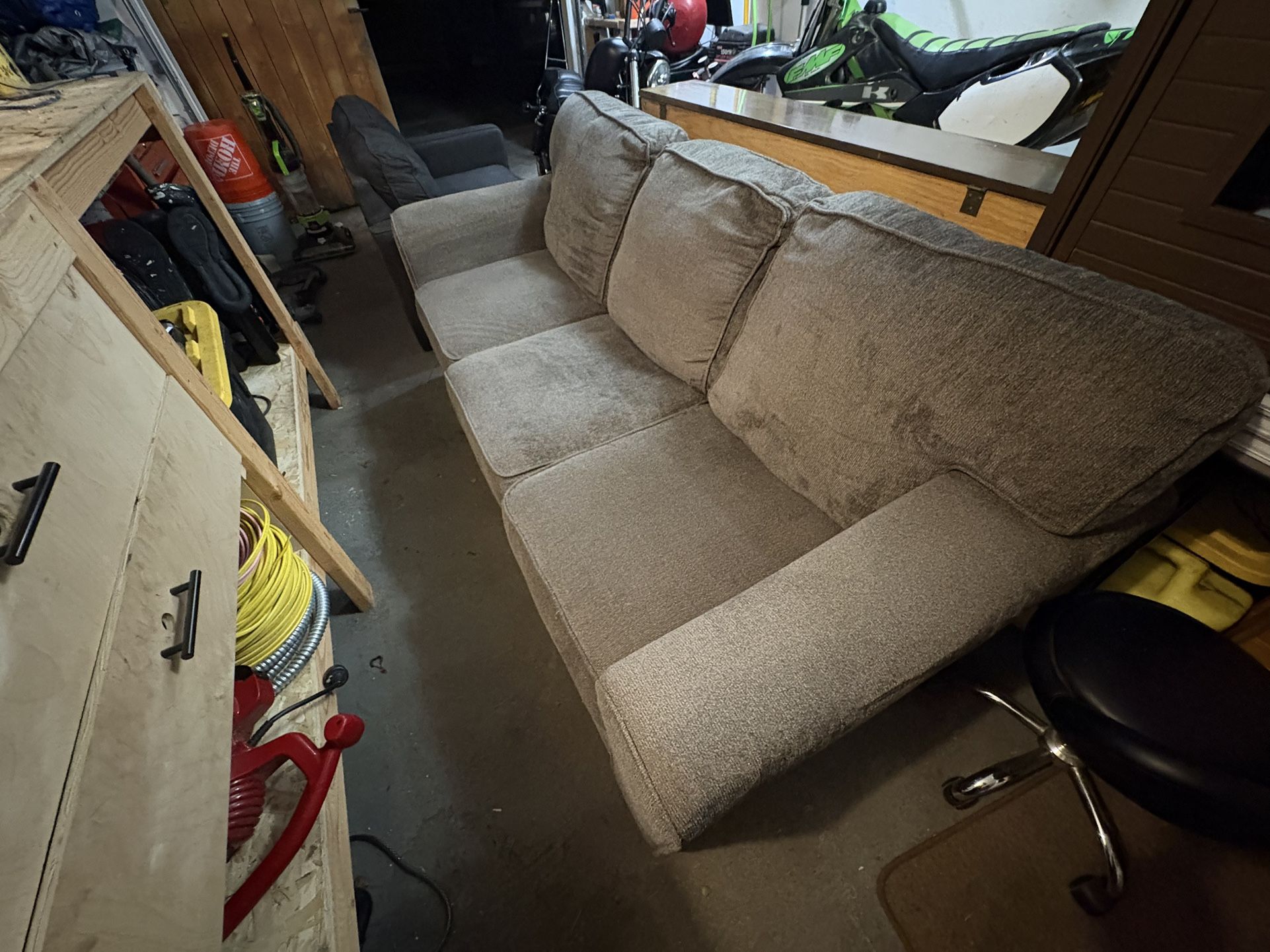 Family Couch And Two Seater Man Cave Couch