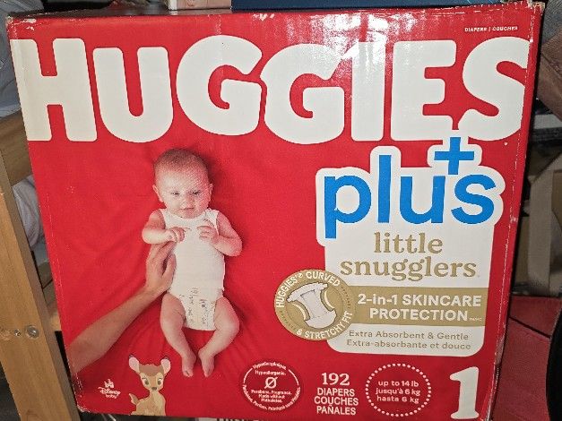 Huggies+plus Lil Snugglers Size 1