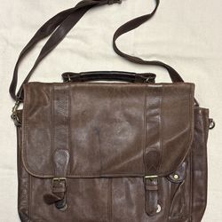 Vintage Wilson’s Leather Brief Case Lapton Computer Tote Bag