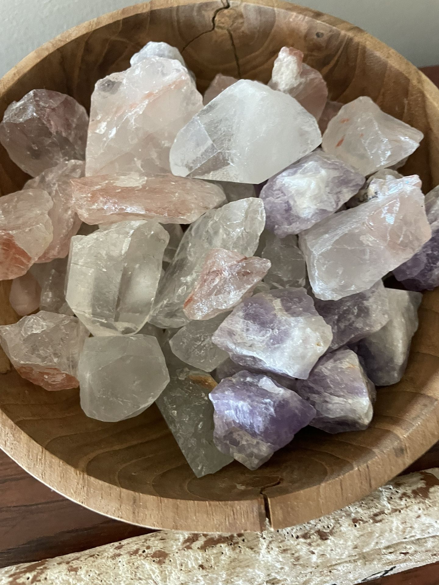 Lot of crystals 