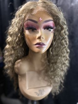 Glueless butta lace curly wig ❤️🌺