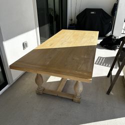 Large Wood Table 