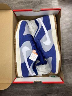 Nike Dunk Low “Gum Pack- Deep Royal Blue” Size 11 In Men