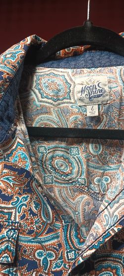 Pearl Snap Shirt L