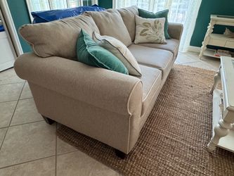 Sofa and chair