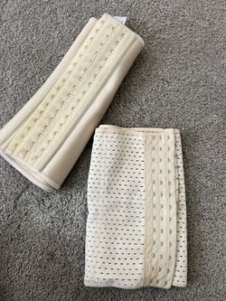 Beige Latex Waist Trainer/Shapewear- S