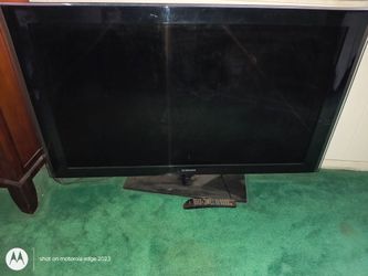 50" samsung TV with remote control