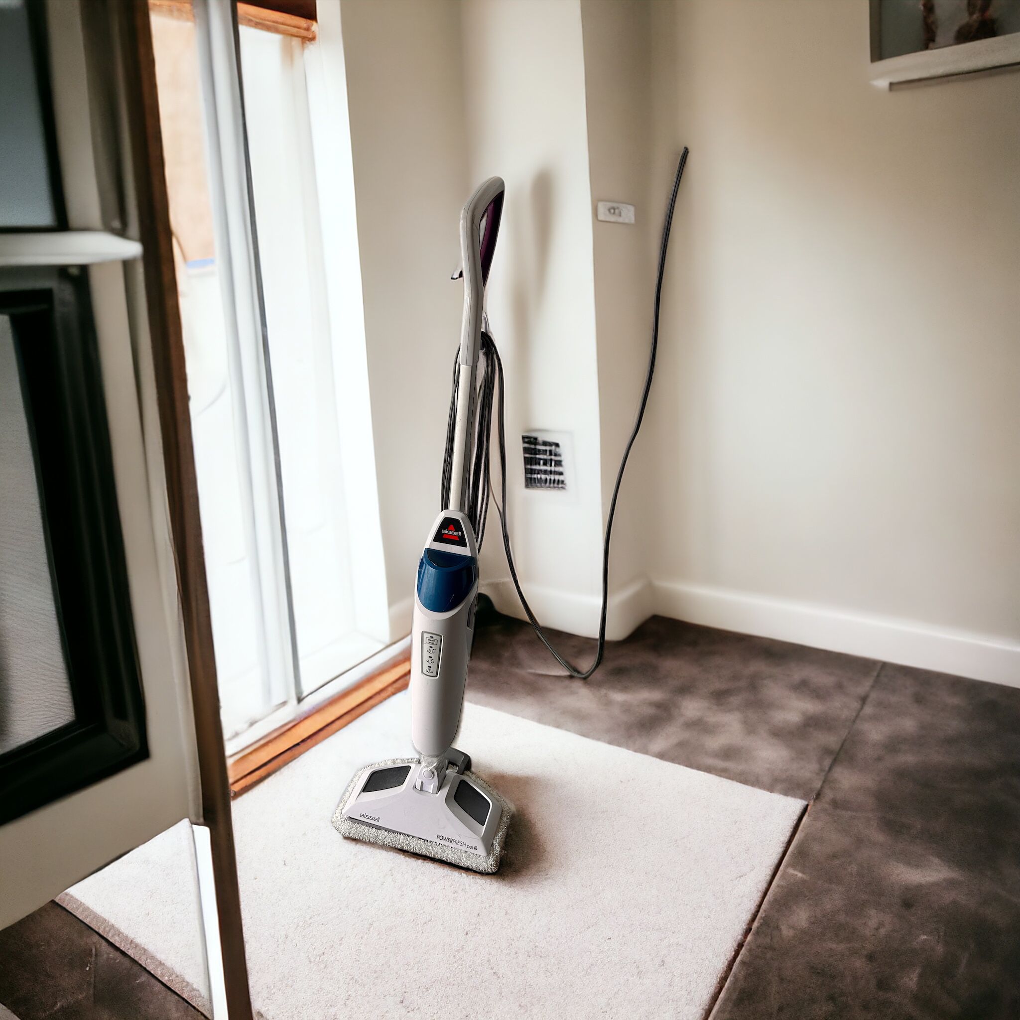 $40 for (1) BISSELL PowerFresh Pet 23-ft Steam Mop