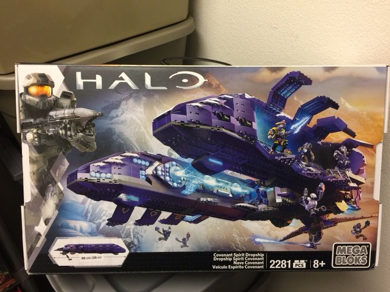 Mega Bloks Halo Covenant Drop Ship - Brand New!