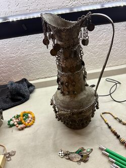 Antique brass bedouin