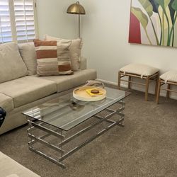 Modern Glass coffee Table 