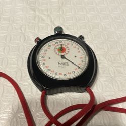 Vintage sears sport stopwatch.