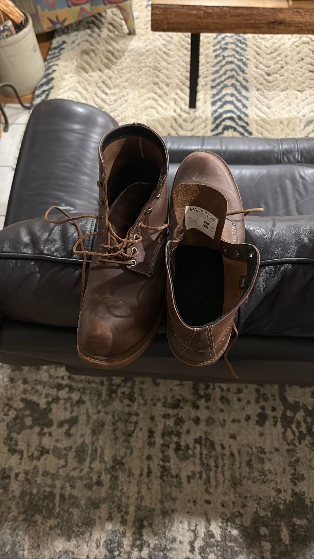 Size 12 Boots Thorogood Steel Toes
