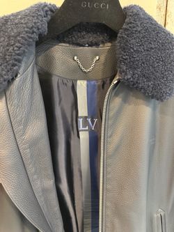 Louis Vuitton Men's  Leather Jacket